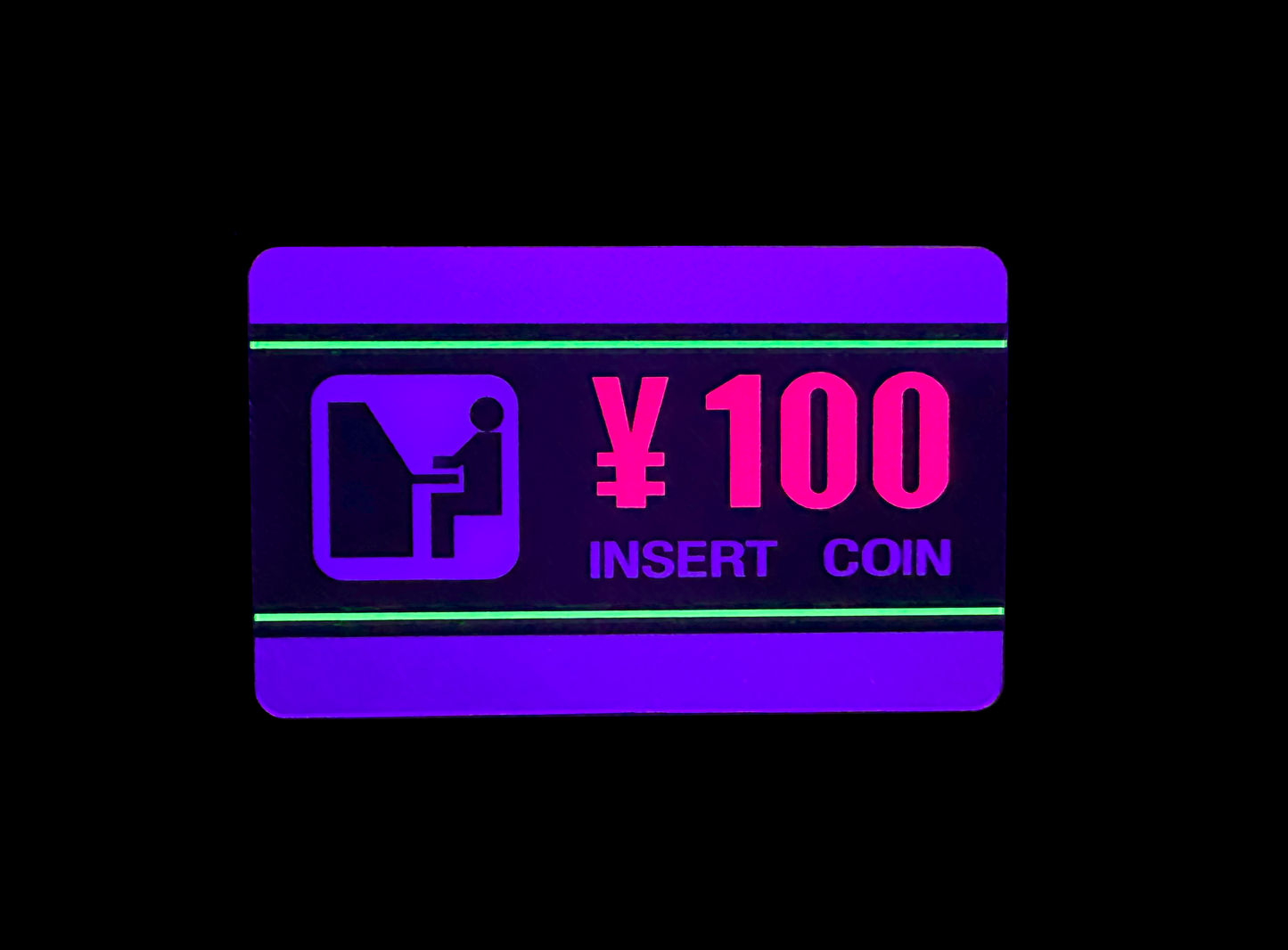 Sega Astro City ¥100 Decal