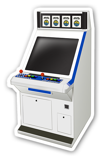 Neo Geo MVS U4 Sticker